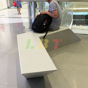 เก้าอี้ไฟเบอร์กลาสทรงตัวแอล Libit ทนทาน ปรับแต่งได้ เหมาะสำหรับห้างสรรพสินค้าและพื้นที่พักผ่อน - Product Image 3