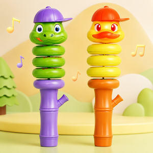 Jouet <span class=keywords><strong>Serpent</strong></span> Lumineux Torsadé et Canard Balancelant, Jouets LED Lumineux Rotatifs Anti-Stress pour Enfants - Product Image 1
