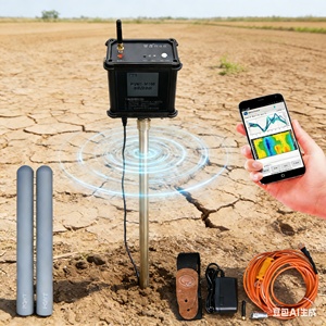 Zhongyun -M100 Akıllı Su Dedektörü Uzaktan Kumanda 100M Derinlik IP65 Koruma 4 Kanal %5 Doğruluk Yeraltı Suyu - Product Image 4