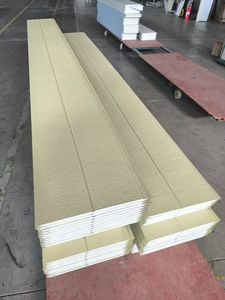 Panel Sándwich de PU Tallado, Aislamiento Térmico Decorativo <span class=keywords><strong>para</strong></span> Paredes Interiores/Exteriores de Villas Modernas, Metal <span class=keywords><strong>para</strong></span> <span class=keywords><strong>Casas</strong></span> Modernas - Product Image 5