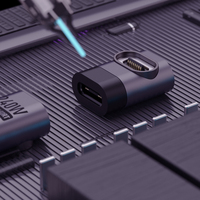 Adaptateur magnétique USB-C SIKAI 240W PD3.1 N52, charge rapide, connecteur Type-C, transfert de données 480 Mbps pour ordinateur portable, téléphone, tablette