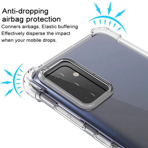 Para <span class=keywords><strong>Samsung</strong></span> A72 <span class=keywords><strong>funda</strong></span>, HOCAYU Flexible TPU transparente <span class=keywords><strong>funda</strong></span> de teléfono para <span class=keywords><strong>Samsung</strong></span> Galaxy A72 A32 A52 <span class=keywords><strong>S20</strong></span> FE S21 Plus <span class=keywords><strong>Ultra</strong></span> Fundas - Product Image 4
