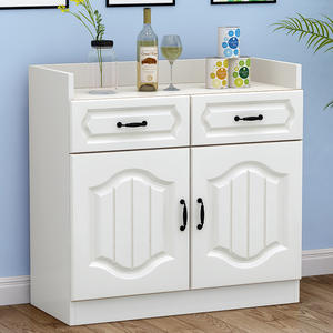 Meuble de bar en bois moderne et durable à double face, table d'appoint pour salle à manger, avec dimensions et couleur personnalisables pour cuisine ou salle à manger, matériau du panneau - Product Image 2