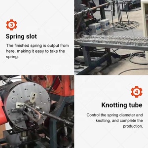 Machine automatique <span class=keywords><strong>d</strong></span>'outil de presse <span class=keywords><strong>d</strong></span>'agrafe de ressort de bobine de compression <span class=keywords><strong>d</strong></span>'<span class=keywords><strong>occasion</strong></span> de Taiwan pour faire le ressort pour des <span class=keywords><strong>matelas</strong></span> - Product Image 3