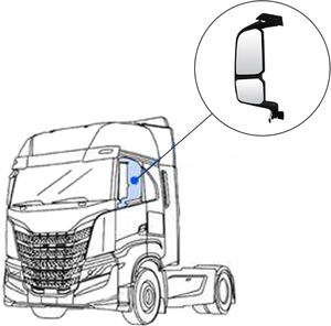 Espejo retrovisor eléctrico Mootour, espejo Original con piezas de camión Oe 5802287199 5802287200 para <span class=keywords><strong>IVECO</strong></span> STRALIS <span class=keywords><strong>2020</strong></span> - Product Image 1