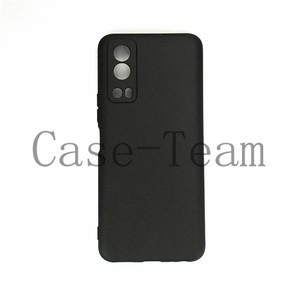 Fabricante al por mayor mate TPU casos suave esmerilado contraportada <span class=keywords><strong>funda</strong></span> de silicona para teléfono móvil para <span class=keywords><strong>Vivo</strong></span> <span class=keywords><strong>Y72</strong></span> <span class=keywords><strong>5G</strong></span> negro - Product Image 1