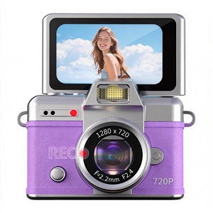 Cámara Electrónica Educativa Personalizada, Lente de Alta Definición, Puerto Tipo C, Fácil Operación, Cámara Digital para Estudiantes, <span class=keywords><strong>Mini</strong></span> Cámara - Product Image 1