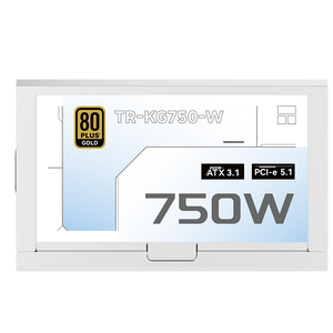 Thermalright TR-KG750-W 800 Вт полный модуль Золотой ATX3.1 блок питания активный <span class=keywords><strong>PFC</strong></span> 24Pin интерфейс для настольного компьютера - Product Image 2