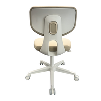 Chaise pivotante en fer moderne et confortable pour étudiants, pour salon et bureau, avec un design adapté aux enfants