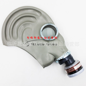 Masque respiratoire intégral en caoutchouc avec cartouche filtrante pour vapeurs organiques, pour la peinture au pistolet et la protection chimique - Product Image 2