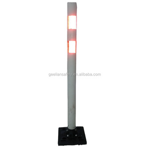 Poste de advertencia de <span class=keywords><strong>PU</strong></span> Flexible, bolardo flexible, delineador - Product Image 3