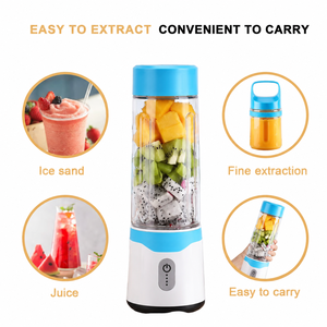 Licuadora Inalámbrica Recargable con Doble Vaso, 6 Cuchillas, Libre de BPA, para Jugos Frescos - Product Image 4