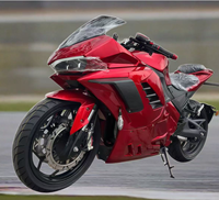 2025 VOLTSHIELD Electric Bike Motorcycle 72V Double Side AMRS Mid Motor Belt Drive Water-Cooling System 150km/h Speed Racing