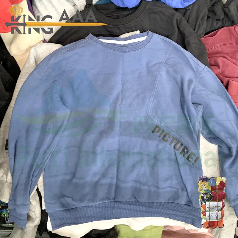 Buen stock Calidad Sudaderas con capucha para adultos Ropa de segunda mano ukay proveedor KINGAAA Bale ropa roupas