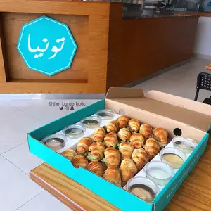 Kotak Sarapan campuran Makanan Arab Takeaway kertas lipat Bento Shawarma kemasan wadah makanan dengan pemisah