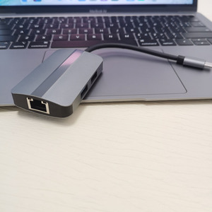 Usb-концентратор cantell 5 в 1 для USB3.0 + USB2.0 + 100mpbs ethernet + TF/SD-адаптер usb C док-станция для ноутбука macbook - Product Image 3