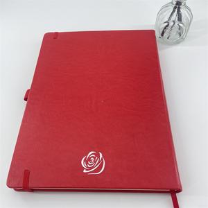 Quantité minimale de commande bas personnalisé en gros logo imprimé en cuir Pu Cahier d'agenda Personnalisable en cuir Pu A5 Carnet de notes coffret cadeau - Product Image 2