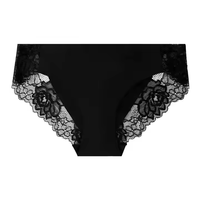 Vente en gros Sous-vêtements Evenyoung Vente en gros de haute qualité noir fantaisie dentelle sous-vêtements floraux respirant sans couture femmes Hipster