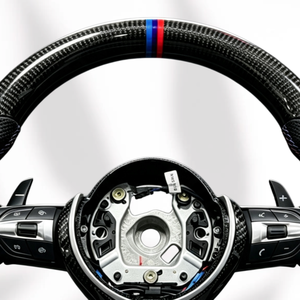 Volante de Fibra de Carbono Personalizado de Fábrica M Design para <span class=keywords><strong>BMW</strong></span> F12 F90 M3 M5 E92 E70 E90 E91 F20 F30 F10 F15 F06 - Product Image 2