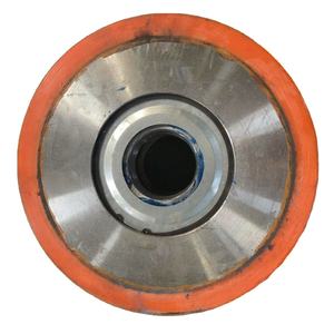 Roda de Poliuretano com Núcleo de Ferro Reforçado, Roda de Direção Industrial com Chaveta 125*50 Henan - Product Image 2