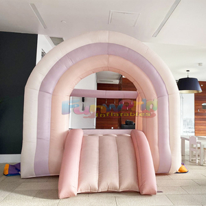 Castillo hinchable toddler rainbow bounce <b>house</b> <b>inflatable</b> commercial bouncy castle for kids - Product Image 4