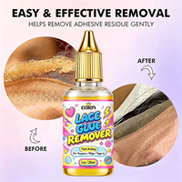 Durable et facile à nettoyer 30ML dentelle colle à cheveux en gros colle à perruque imperméable avec des ingrédients naturels outils d'extension de cheveux