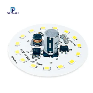 AC85-265V DOB LED 칩 SMD2835 Driverless 12W 둥근 빛 구슬 Downlight 스포트라이트 전구를 위한 차가운 온난한 백색
