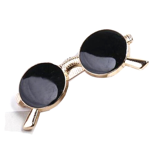 Clip de corbata de traje con forma de avión personalizado para hombres, Metal clásico con pluma de colores inoxidable cromado a la moda, tijeras de Lanza - Product Image 1