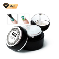 Hema Free 5g Gel Solide Transparent à Base d'Eau pour Ongles Français LED OEM Marque Privée Non Toxique Longue Durée DIY Colle à Faux Ongles 5ml