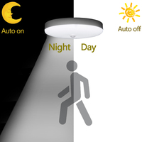 220V 110V 12W 18W Lampara Led De Luna Capteur De Mouvement À Induction Automatique Moderne PIR Led Veilleuse, Capteur De Mouvement Led Lumières
