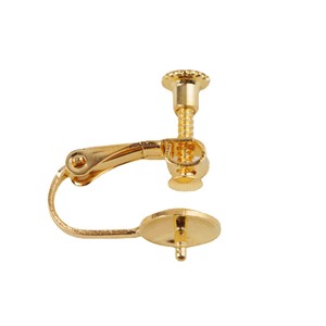 Clip-on <b>Earrings</b> Bowl Shape Pearl Non-Pierced Invisible High-End Everyday Wear Unisex - Product Image 3