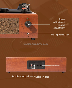 Tornamesa portátil Plato Cubierta Acrilica <span class=keywords><strong>Para</strong></span> Tocadiscos Con Conectividad Bt Tocadiscos de vinilo - Product Image 5