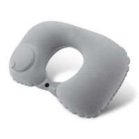 Oreiller de voyage ergonomique en U, coussin de soutien cervical à récupération lente, oreiller portable pour la sieste en voyage d'affaires et en voiture