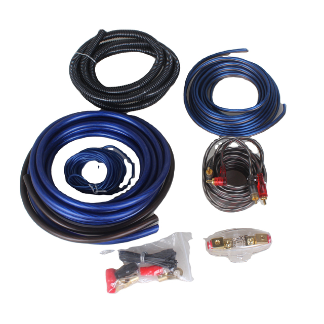 4 Ga Audio Speaker Cable Car Speaker Wire Power Amplifier Kit Cable Accessories Amplifier Wire Kit