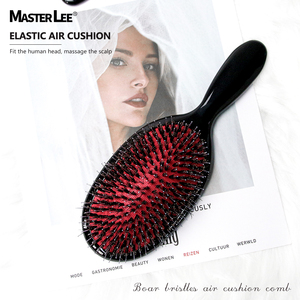<span class=keywords><strong>Brosse</strong></span> Démêlante à Coussin d'Air, <span class=keywords><strong>Brosse</strong></span> à Poils <span class=keywords><strong>de</strong></span> <span class=keywords><strong>Sanglier</strong></span>, <span class=keywords><strong>Brosse</strong></span> Plate Personnalisée avec Logo, Boîte en Papier - Product Image 4