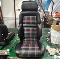 Kursi Bucket Harga Pabrik Murah untuk Modifikasi Mobil, Kursi Bucket Adjustable, Kursi Racing Universal Original, Suede Recaro Cs