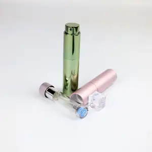 Round 5ml Twist Up Aluminium Portable Refillable Perfume Atomizer Manufacturer