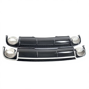 Difusor trasero de coche RS4 apto para Audi A4 B9 2015-2018 PP labio trasero Normal y <span class=keywords><strong>Sline</strong></span> - Product Image 2