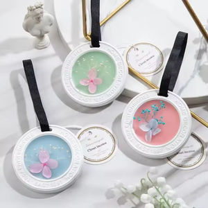 Diffuseur de Luxe en Pierre de Gypse Solide <span class=keywords><strong>pour</strong></span> <span class=keywords><strong>Voiture</strong></span>, Tablettes d'Aromathérapie, Parfum Naturel à Évaporation Prolongée 180 Jours, Désodorisant Automobile Tendance - Product Image 5