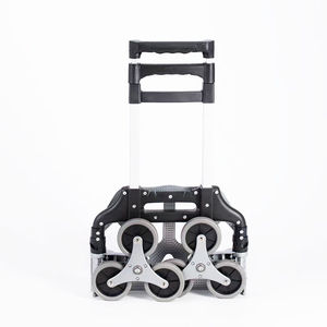Chariot à <span class=keywords><strong>roues</strong></span> silencieuses Chariot à main en alliage d'<span class=keywords><strong>aluminium</strong></span> Capacité de charge de 75 kg Chariot à provisions pour camion à main pliant à <span class=keywords><strong>2</strong></span> <span class=keywords><strong>roues</strong></span> - Product Image 2