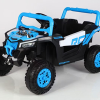 Voitures à pédales pour enfants, véhicule électrique à batterie 12V avec télécommande, lumières LED et musique, jouet à pédales pour tout-petits