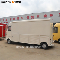 Vehículo de Catering Oriental Shimao, Cocina Móvil Totalmente Equipada, Diseño de Remolque de Comida Vintage, Camión de Comida Eléctrico