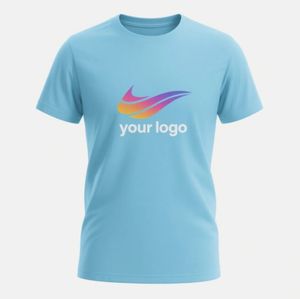 Vente en gros de t-shirt tricoté en polyester/coton pour hommes sérigraphie personnalisée col roulé formel respirant écologique - Product Image 5