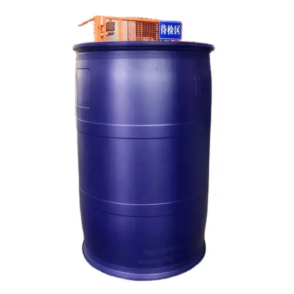 Barril de plástico Hdpe, 200 litros, 55 galones, Color azul, gran oferta, envío