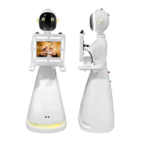 Cabina de Fotos Robótica Móvil Popular, Kit Robótico para Fotos, Robot Selfie Inalámbrico con Rotación Automática, Cabina de Fotos Móvil