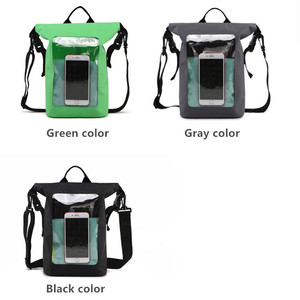 Sac étanche personnalisable pour la natation, sac de voyage en PVC 500D Ocean Pack <span class=keywords><strong>12L</strong></span>, sac étanche en bâche pour téléphone portable - Product Image 2