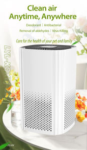 <span class=keywords><strong>Purificateur</strong></span> <span class=keywords><strong>d</strong></span>'<span class=keywords><strong>air</strong></span> avec filtre HEPA, commandé par application, silencieux, électrique, en plastique, portable, pour usage domestique, H13 H11 EU - Product Image 5