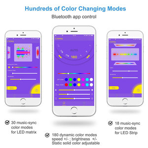 Controlador de música inteligente con aplicación <span class=keywords><strong>Wifi</strong></span>, kit de lámpara de pared de escalera de persecución de color RGB con sensores de movimiento AC Pir, tiras de luz <span class=keywords><strong>Led</strong></span> empotradas de 24V - Product Image 2