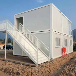 <span class=keywords><strong>บ้าน</strong></span>คอนเทนเนอร์เหล็กสำเร็จรูปแบบโมดูลาร์ ถอดประกอบได้ ปรับแต่งได้อย่างเต็มที่ อพาร์ทเมนต์ <span class=keywords><strong>2</strong></span> <span class=keywords><strong>ชั้น</strong></span> ดีไซน์อุตสาหกรรม - Product Image 2