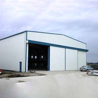 Nave de Almacenamiento de Estructura de Acero de Alta Calidad, Hangar de Construcción Rápida, Almacén Prefabricado con Estructura Metálica